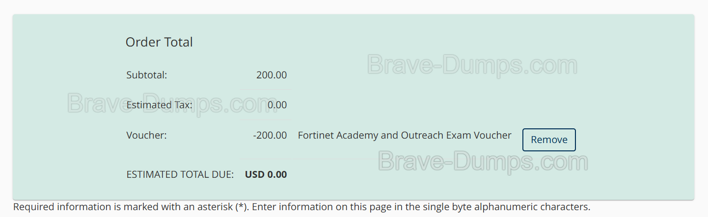 ● NSE 6 - Network Security 7.6 Support Engineer Exam Voucher