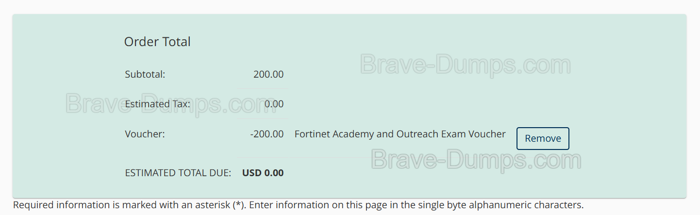 ● NSE 7 - FortiSASE 25 Enterprise Administrator Exam Voucher